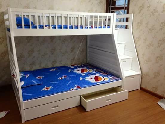 Mẫu Giường ngủ 2 tầng trẻ em đẹp giá rẻ TPHCM