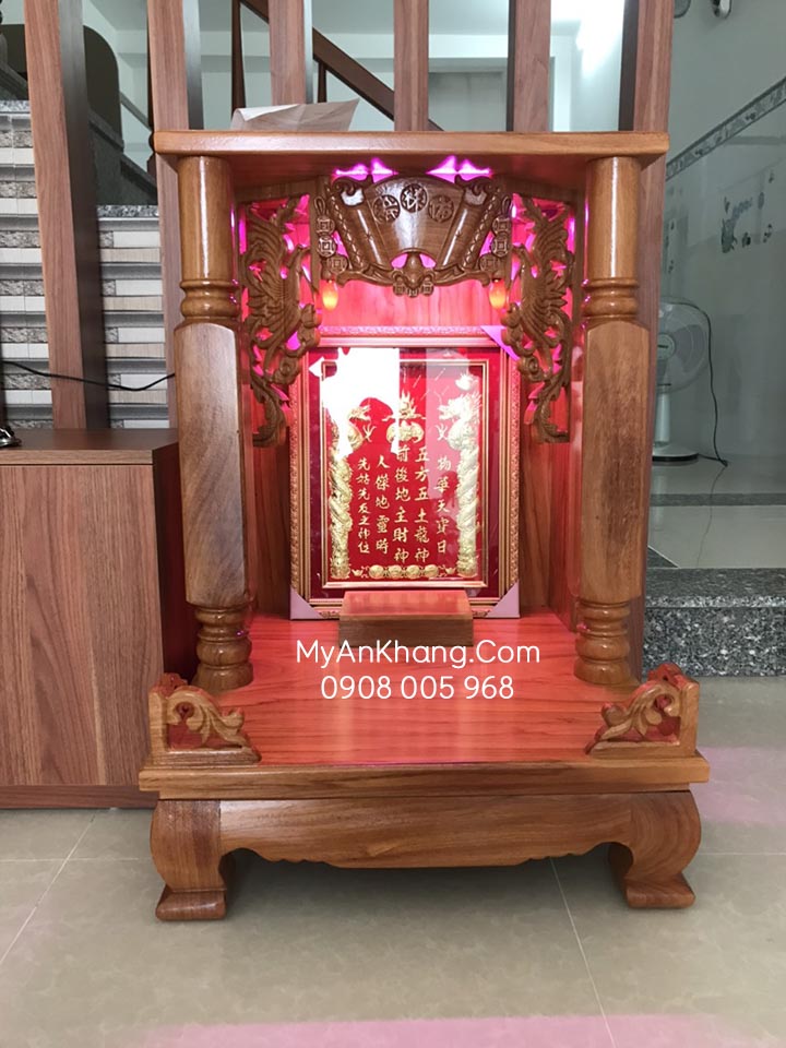 Bàn thờ thần tài đẹp giá rẻ tại quận Gò Vấp 